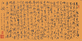潘长春作品15《春江花月夜》135x68cm 2019年